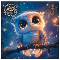 ��������� ��������� ���������� 2027 �., BRAUBERG, 12 ������, 21,4�21,4 ��, ����, "Magic animals", 118431 - ������� ������