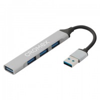 USB-��� CRX-087, USB-A 2.0, 4�1, 4xUSB-A 2.0, 60 ��, �����, CROMEX, 355064 - ������� ������