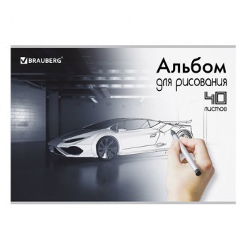 ������ ��� ��������� �4 40 ������, �����, ��������� ���, BRAUBERG, 202�285 ��, "���������" (1 ���), 105093 - ������� ������