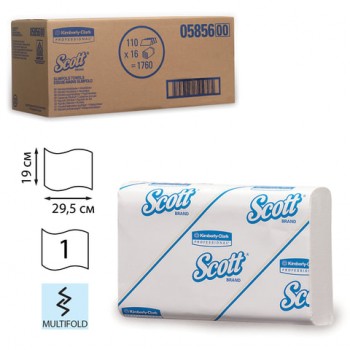   110 ., KIMBERLY-CLARK Scott,  16 ., Slimfold, , 29,519 , -fold,  601535, 5856 -  