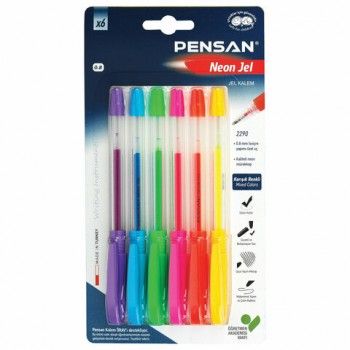   PENSAN "Neon Gel",  6 ,  1 ,   0,5 , 2290/B6 -  