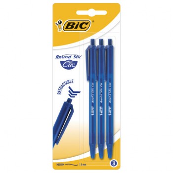    BIC "Round Stic Clic",  3 ., ,   0,32 , , 926374 -  