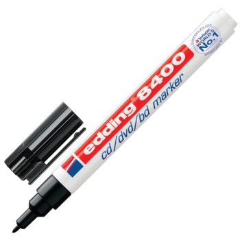 ������ ��� CD � DVD EDDING 8400, ������, ������� ������ 0,5-1 ��, E-8400/1 - ������� ������