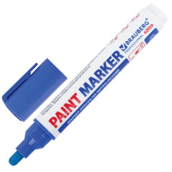 ������-������ ������� (paint marker) 6 ��, �����, �����-������, BRAUBERG PROFESSIONAL PLUS EXTRA, 151453 - ������� ������