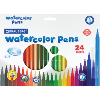 ���������� BRAUBERG "PREMIUM", 24 �����, ���������������, ������������, ������������� ��������, ��������� ������� � ������������, 151940 - ������� ������