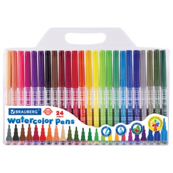 ���������� BRAUBERG "PREMIUM", 24 �����, ������ � �������, ������������� ��������, ���-�������� � ������������, 151944 - ������� ������