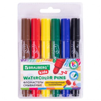 ���������� ��������� �������, �������������� ����������, 6 ������, BRAUBERG KIDS, ���-�������� � ������������, 152178 - ������� ������