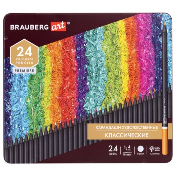    BRAUBERG ART PREMIERE, 24 ,   4 , , 181541 -  