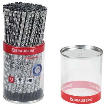 �������� �������������� BRAUBERG "GRAPHIC", 1 ��., HB, ������ �������, 181763 - ������� ������