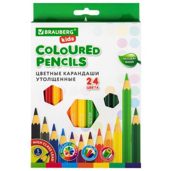 ��������� ������� ���������� BRAUBERG KIDS 24 �����, ������� 5 ��, 181879 - ������� ������