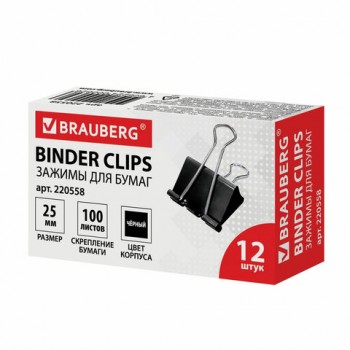    BRAUBERG,  12 ., 25 ,  100 , ,  , 220558 -  