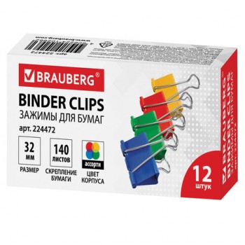    BRAUBERG,  12 ., 32 ,  140 , ,  , 224472 -  