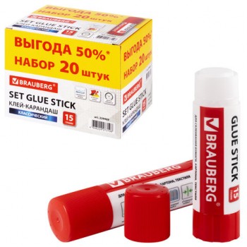 ����-�������� 15 � �������� ��������, �������� 20 ����, BRAUBERG, 229469 - ������� ������