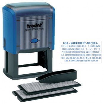 ����� ������������ 7-��������, ������ 60�33 ��, ����� ��� �����, TRODAT 4928/DB, ����� � ��������� - ������� ������