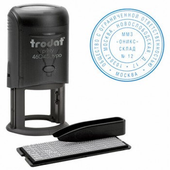 ������ ������������ 2 �����, ������ D=45 �����, TRODAT 46045 R2, ������, ����� � ���������, ����������, 47091 - ������� ������