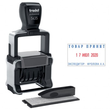 ����� ������������ �������������, 2 ������+����, ������ 41�24 ��, ����-�������, TRODAT 5435, ����� � ���������, 53460 - ������� ������