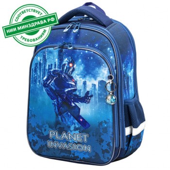  BRAUBERG QUADRO, 3 ,  , "Planet invasion", 372818 , 270604 -  