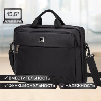 �����-�������� BRAUBERG "Protect" � ���������� ��� �������� 15,6", 2 ���������, ������, 30�40�7 ��, 270831 - ������� ������