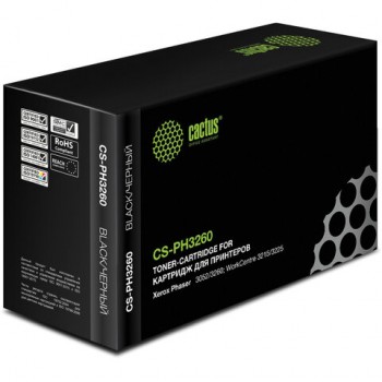 �����-�������� CACTUS (CS-PH3260) ��� XEROX WorkCentre 3215/3225/Phaser 3052/3260, ������ 3000 ���. - ������� ������