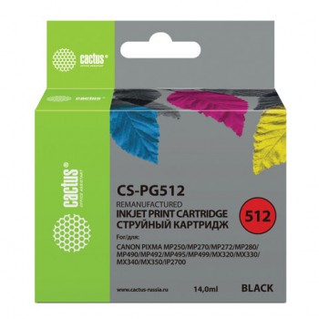 �������� �������� CACTUS (CS-PG512) ��� CANON Pixma MP240, ������ - ������� ������