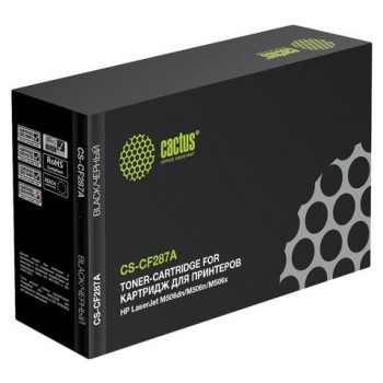�������� �������� CACTUS (CS-CF287A) ��� HP LaserJet M506dn/M506x/M527dn, ������ 9000 ���. - ������� ������