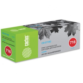 �������� �������� CACTUS (CS-C716C) ��� CANON LBP-5050, �������, ������ 1500 ���. - ������� ������