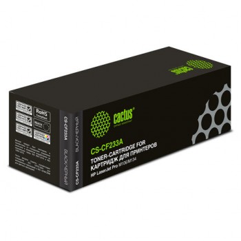 �������� �������� CACTUS (CS-CF233A) HP LaserJet Ultra M106w/M134A/M134fn, ������ 2300 ���. - ������� ������