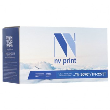 �������� �������� NV PRINT (NV-TN2090/TN2275) ��� BROTHER HL-2132R/2240/2250, ������ 2500 �������, NVTN2090/TN2275 - ������� ������