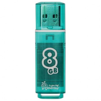 - 8 GB, SMARTBUY Glossy, USB 2.0, , SB8GBGS-G -  