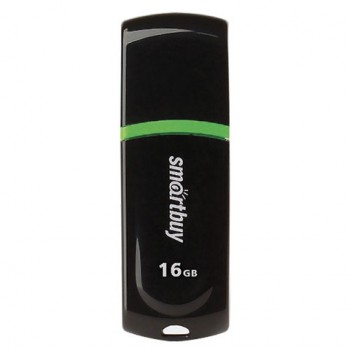 ����-���� 16 GB, SMARTBUY Paean, USB 2.0, ������, SB16GBPN-K - ������� ������