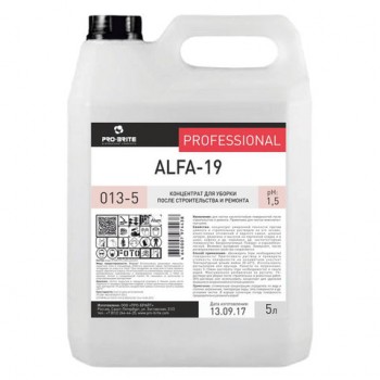      5 , PRO-BRITE ALFA-19, , , 013-5 -  