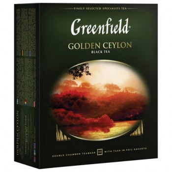 ��� GREENFIELD (��������) "Golden Ceylon", ������, 100 ��������� � ��������� �� 2 �, 0581 - ������� ������