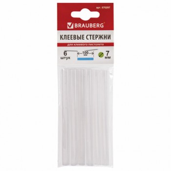 ������� �������, ������� 7 ��, ����� 100 ��, �����, �������� 6 ����, BRAUBERG, ����������, 670297 - ������� ������