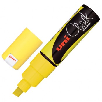   UNI "Chalk", 8 , , ,   , PWE-8K F.YELLOW -  