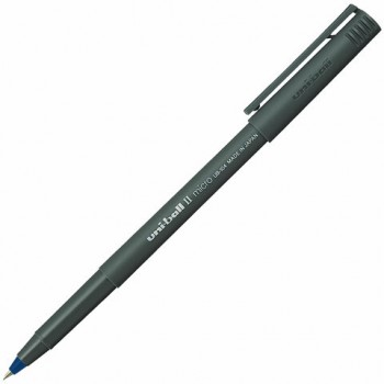 �����-������ Uni-Ball II Micro, �����, ������ ������, ���� 0,5 ��, ����� 0,24 ��, UB-104 Blue - ������� ������