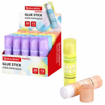 ����-�������� � ���������� ������� BRAUBERG PASTEL, 15 �, PVP-������, �������, 271249 - ������� ������