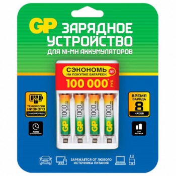     1000 mAh ,  (4 ), GP, 100AAAHC/CPBR-2CR4, 100AAAHC/2CR4 -  