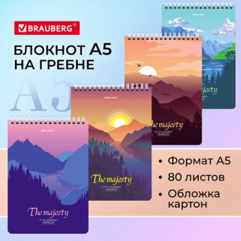 ������� �5 (146�206 ��), 80 �., �������, ������, ������, BRAUBERG, "Majesty", 114373 - ������� ������