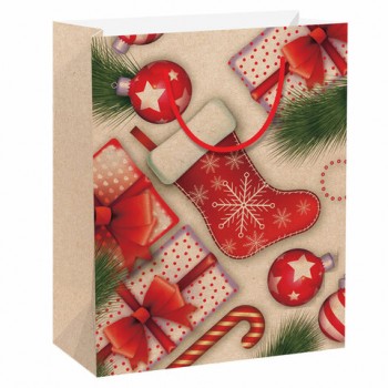 ����� ���������� ���������� 17,8x9,8x22,9 �� ������� ������ "Christmas Kraft", �������, 608235 - ������� ������