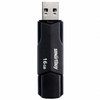 ����-���� 16GB SMARTBUY Clue USB 2.0, ������, SB16GBCLU-K - ������� ������