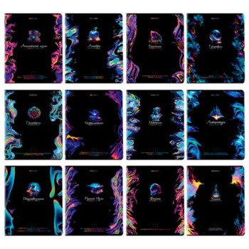 ������� ����������, �������� 12 ���������, BLUR, 48�, ��������� ��-���, BRAUBERG, 404836 - ������� ������