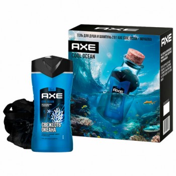 ���������� ����� AXE "COOL OCEAN": ���� ��� ���� � ������� 2 � 1 (250 ��) + ������� ��� ���� - ������� ������