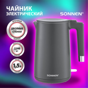 ������ ������������� � �������� �������� SONNEN KT-8719G, 1,5 �, 2200 ��, ����������, 454693 - ������� ������