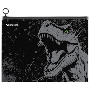 ����� ��� �������� BRAUBERG �4, 1 ���������, �������, �� zip-lock ������, Scary dino, 273321 - ������� ������