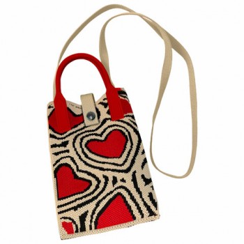 �������-���������� ������������ HEIKKI KNIT (�����) ����� ����, �������, 17�12�5 ��, Red and black, 273796 - ������� ������