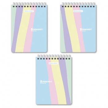 ������� ����� ������ �6 97�145��, 60�, �������, ������, ������, BRAUBERG, PASTEL, 117033 - ������� ������