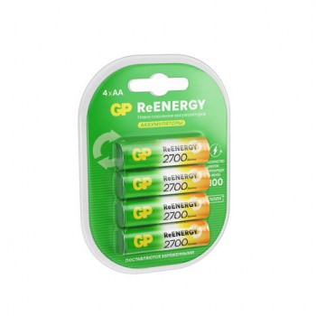 ��������� �������������� GP ReEnergy Ni-Mh ����������� �������� 4 �� �� (HR6) 2600mAh, 270AAHCRGY-2CRC - ������� ������