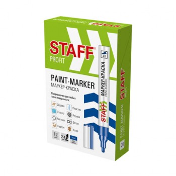 ������-������ ������� (paint marker) 2-4 �� �����, �����-������, STAFF PROFIT, ��� ����� ������������, 152581 - ������� ������