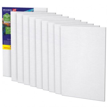 ������ �� ������� ����� 10 ���� (20*30 ��), ������, �����, 280 �/�2, BRAUBERG ART CLASSIC, 192659, 192658 - ������� ������