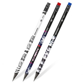 �������� �������������� � ������� BRAUBERG "MANGA", 1 ��, HB,� ��������, ������ �������, 182024 - ������� ������